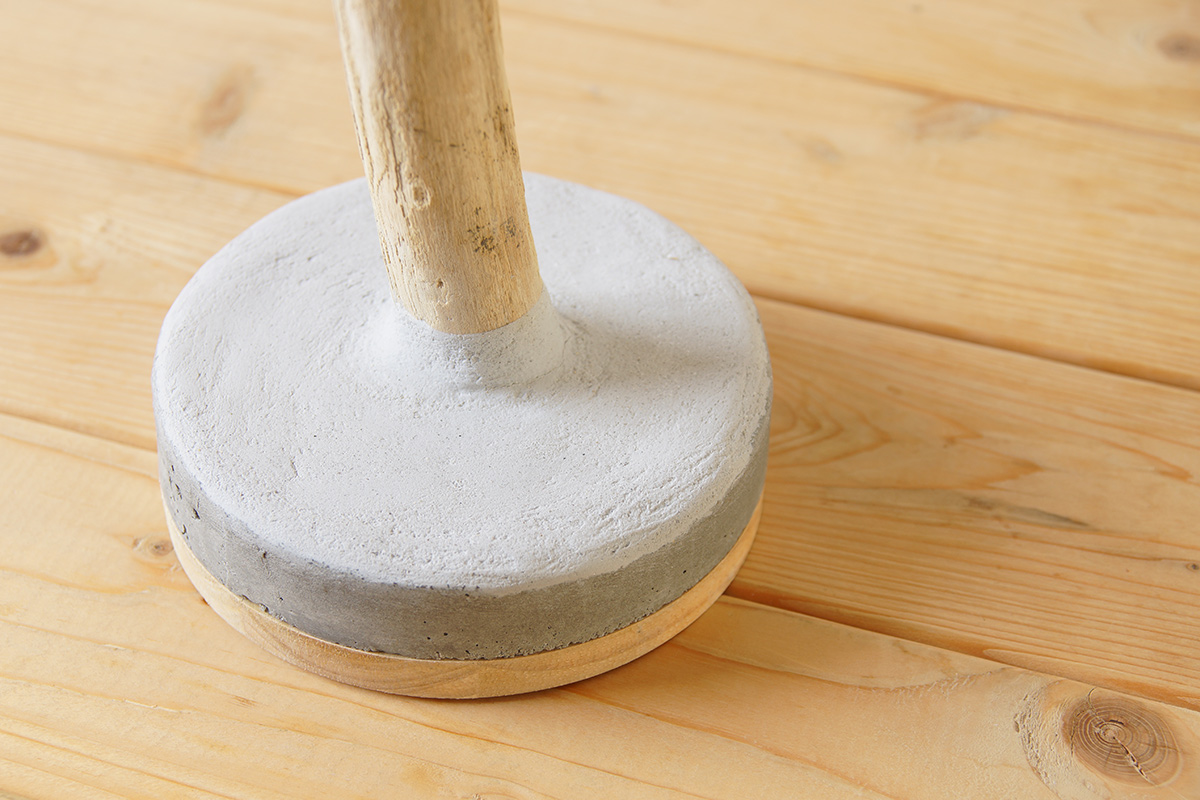 セメントと流木で作る流木スタンド (後編) | ウチデグリーン | UCHI de